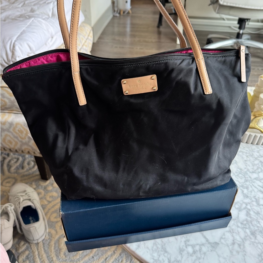 Kate Spade Black Tote Bag